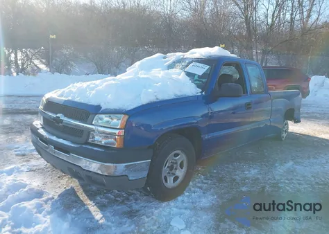2003 Chevrolet Silverado 1500 Work Truck from USA, damaged, VIN 2GCEC19X431343423
